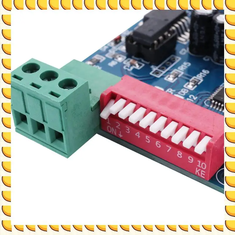 

BAAU 2X 3-канальный 5A DMX512 комплект управляемых релейных переключателей DIY преобразователь DMX диммерное реле