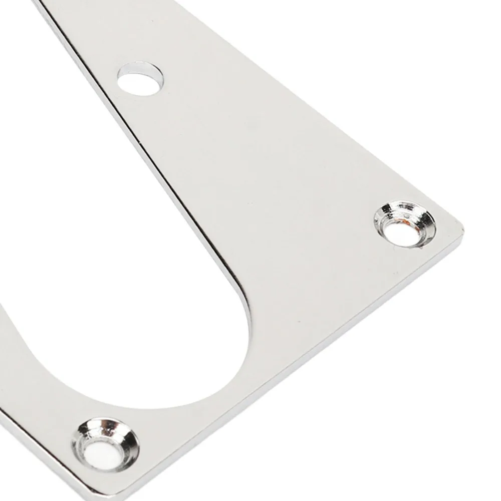 Durable Metal Bridge Pickup Plate Silver Electric Guitar Pickup Ring Single Coil Pickup Frame For Telecaster Guitars view 4
