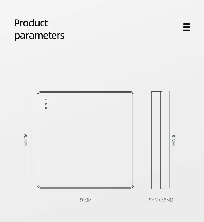 Tempered glass UK wall switch and socket 21