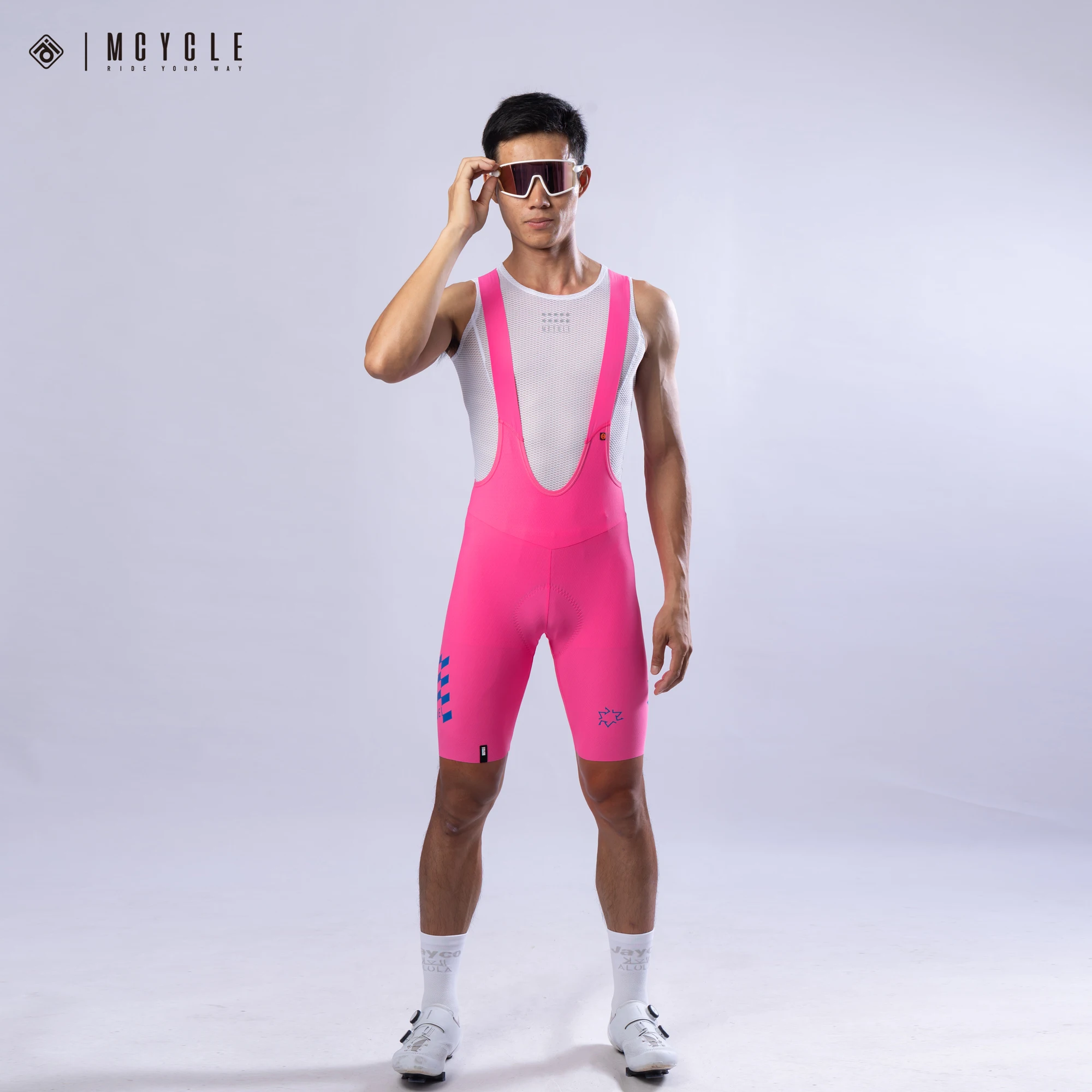 Mcycle New Style Bike Shorts Tights Customize Breathable Padded Bicycle Shorts Seamless Cycling Bib Short For Man