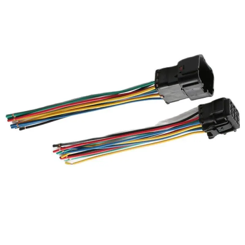 12core harness 15cm mg640348 mg610346-5 excavator throttle motor plug dj7121y-2-11/21