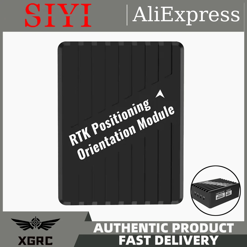 

SIYI RTK Positioning and Orientation Module with RM3100 Industrial Magnetic Compass Single-Module Dual-Antenna Orientation