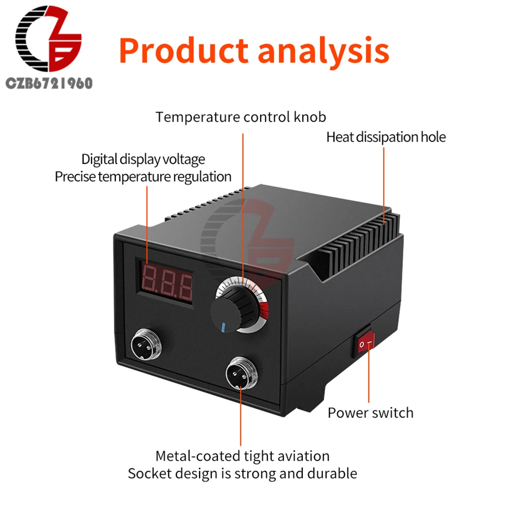 AC 110V 220V 100W Electric Soldering Iron Woodburner Wood Burning Tool Adjustable 0-650℃ Woodburning Pyrography Pen Machine Set