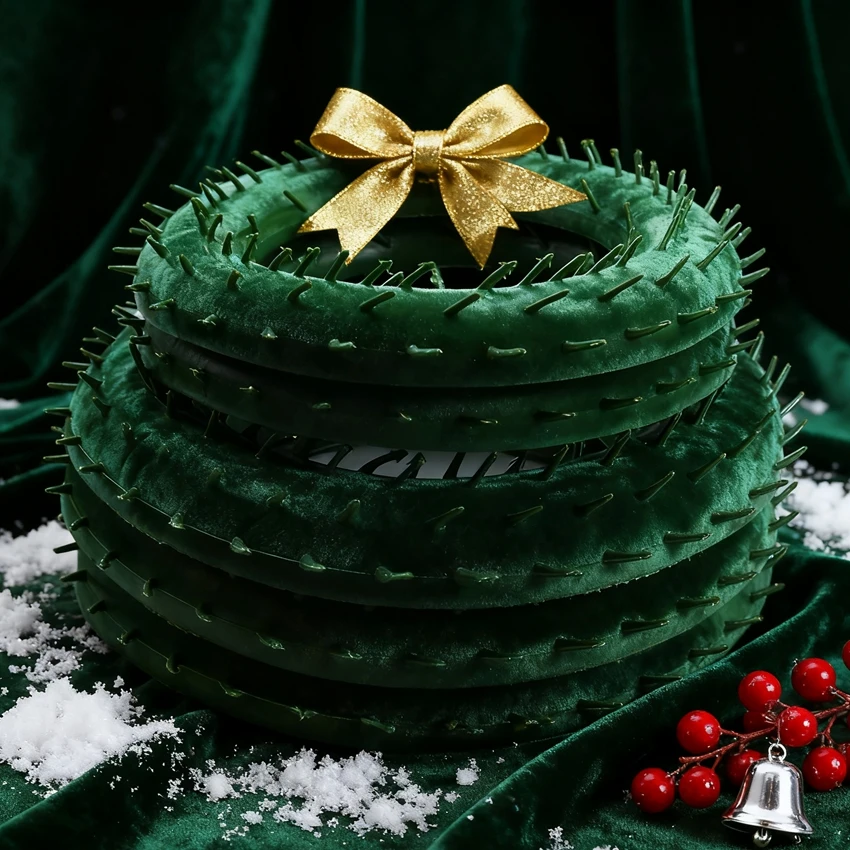 

Artificial Plants Christmas Trees Room Decor Suspension Wedding Wreath Flowers Accessory Home Garland Needlework Craft Ornaments