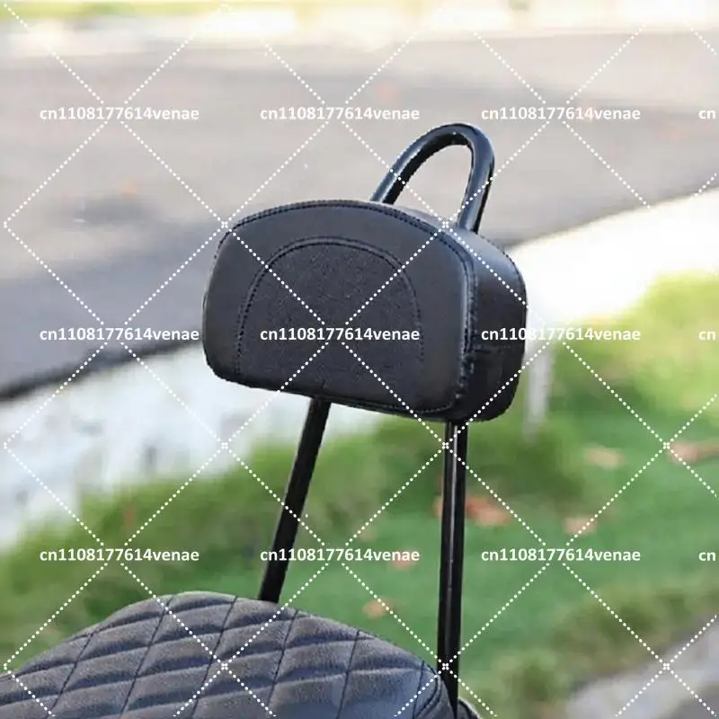 Vintage Motorcycle Sissy Bar with Grab Style Rear Passenger Backrest for CC50 CC110 Cub
