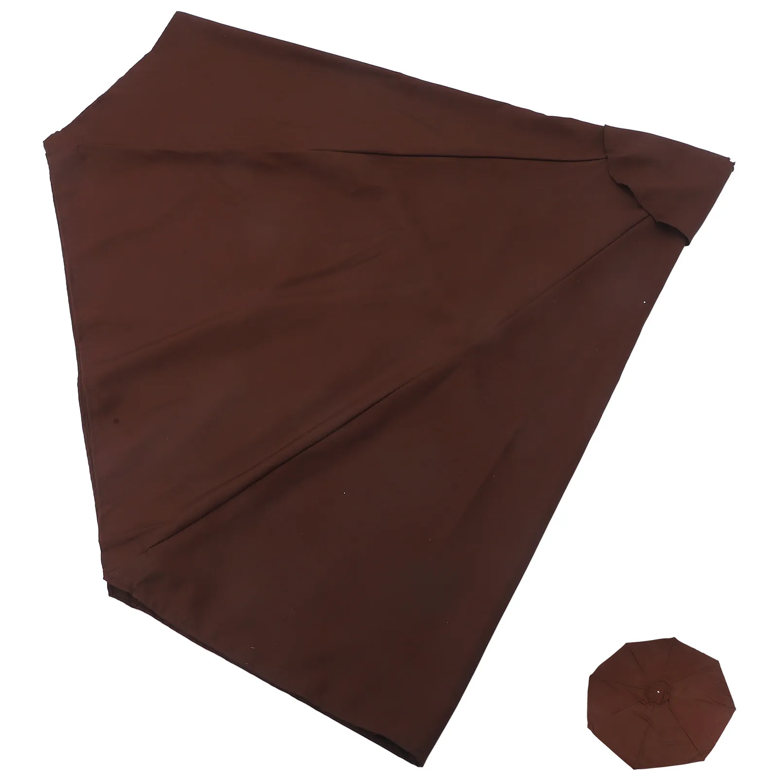 Patio Umbrella Replacement Canopy Waterproof Wind Resistant Shade Cover for Garden Yard Outdoor Use