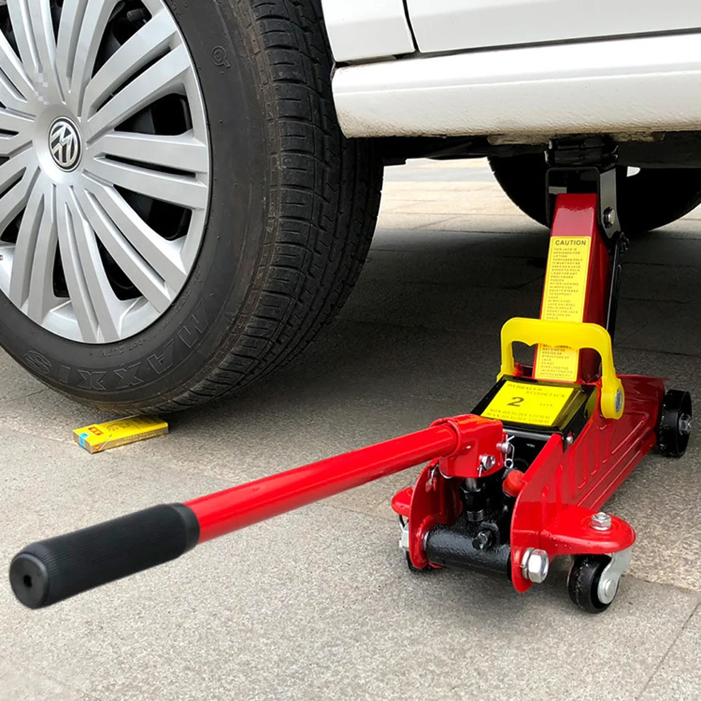 2 Ton Auto Hydraulic Jack Vehicle Oil Pressure Tire Replacement Lifting Repair Tool Car Emergency Curbside 13cm-30cm