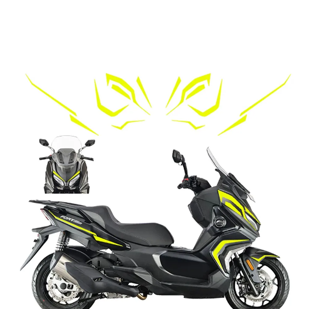 For QJMOTOR FORT350 FORT 350 QJ350ADV Motorcycle Decals Car Body Sticker Decorative Stickers Fairing Stickers Kits