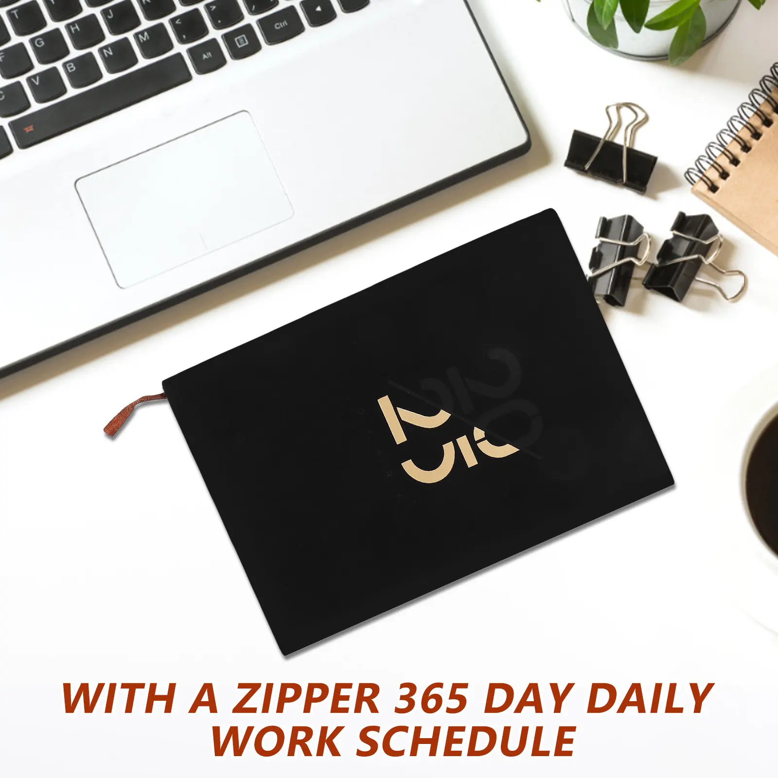 2025 Planner Notebook 2pcs Modern Weekly Monthly Daily Layout Portable Academic Office Household Planning Book