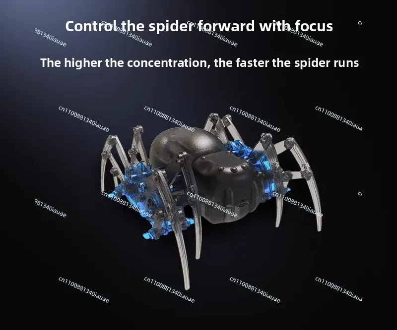 Spider DIY Assembly Suit Brainwave Detection 3 APP Modes Long Battery Life Educational Toy
