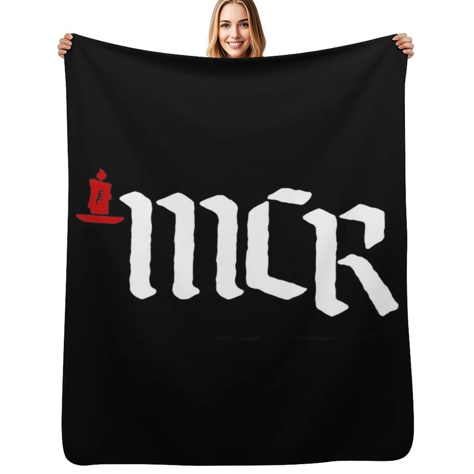 

my chemical romance mcr Throw Blanket Outdoor Soft Blanket for Picnic Beach Camping