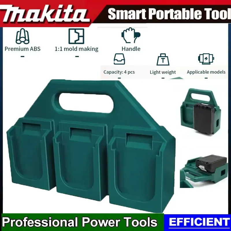 

Держатель для аккумуляторов Makita, 3D-печать, прочная портативная подставка, 4/6 слотов, ударопрочная, для 18В