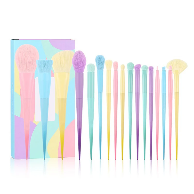 17 Color Multi-Color Makeup Brushes Color Brushes Makeup Brush Set Makeup Tools Full Set