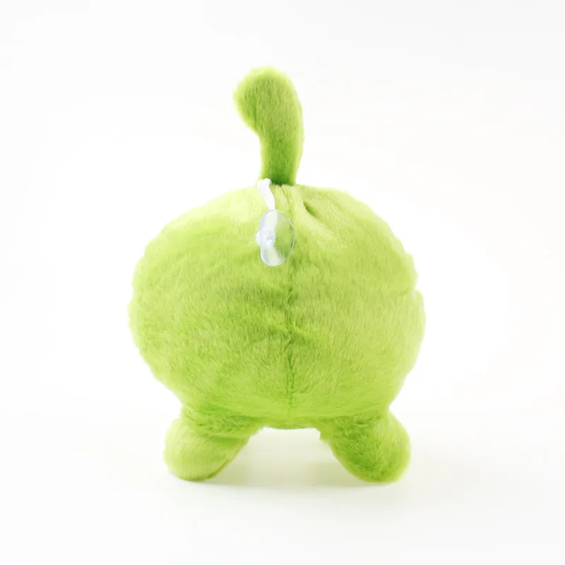 Animal de peluche de rana verde para niños, juguete de dibujos animados, juego caliente, corte la cuerda Om Nom, 20cm, regalo de cumpleaños