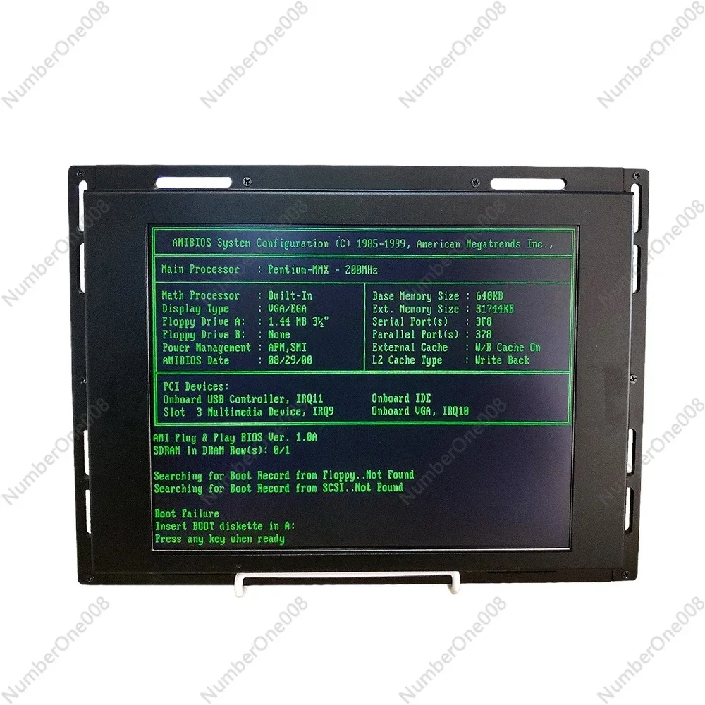 12 Inch LCD Monitor for HASS VF1 VF2 VF3 9-Pin 28HM-NM4 CRT Monitor Replacement