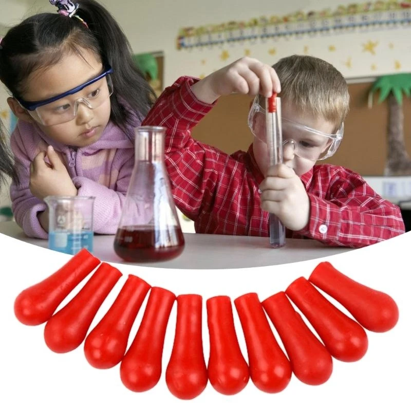 Резиновые крышки Pipettes Caps для капельниц и лабораторных экспериментов