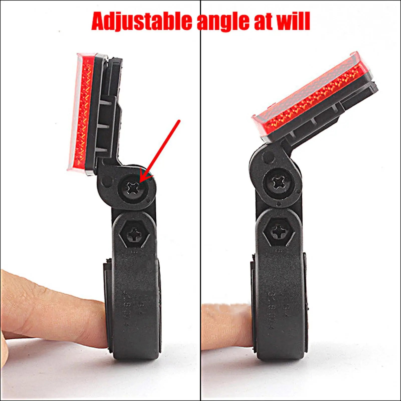 

Bicycle Mountain Bike Road Bike Reflector Taillight Plastic Reflector Night Front And Rear Warning Taillight Cycling Accessories