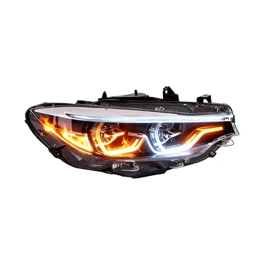 For 4 Series F32 F33 F82 M4 2013-2020 LED Headlight with Projection Lens DRL Sequence Indicator Super Bright