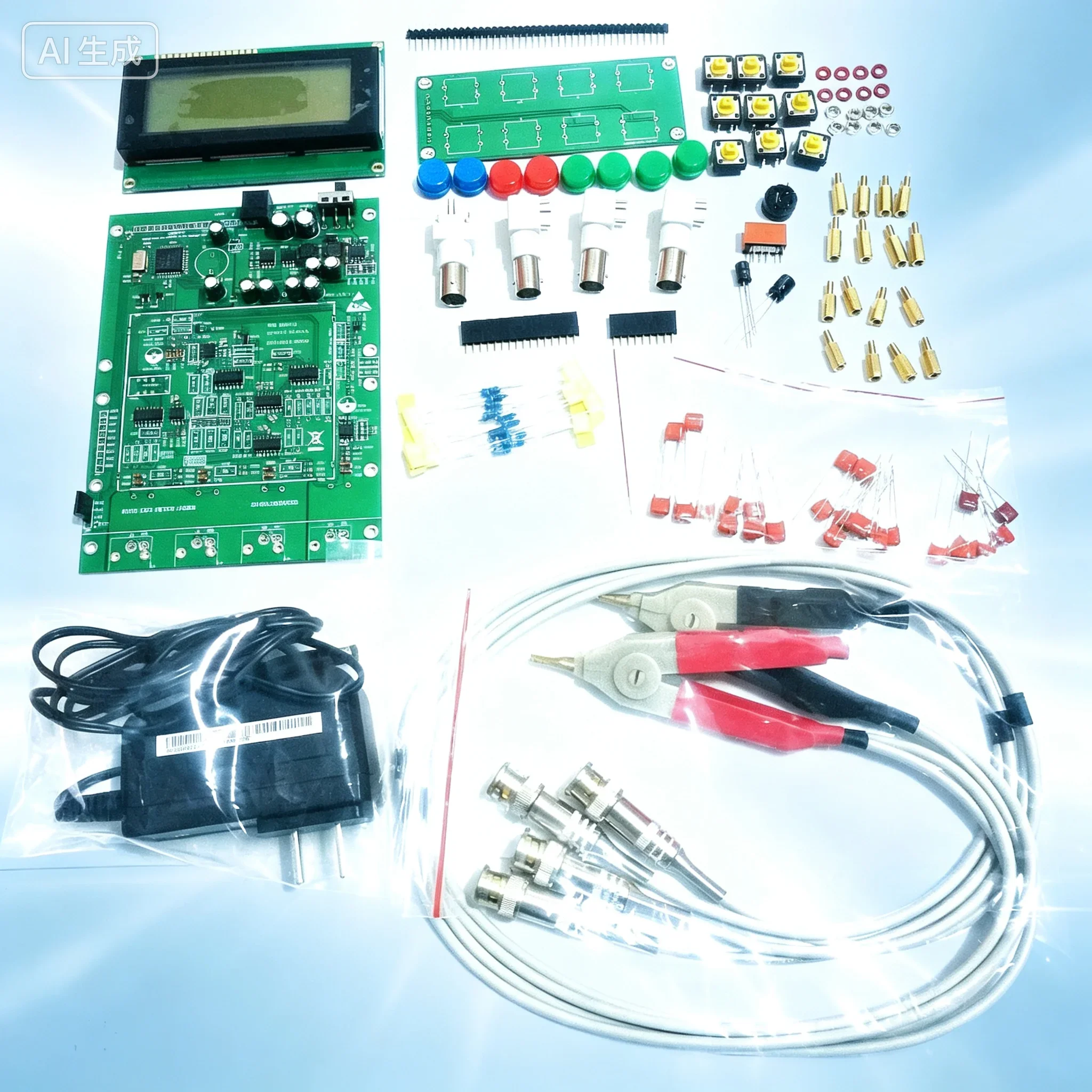Professional Digital LCR Bridge Board for XJW01, 0.3% Accuracy DIY Kit