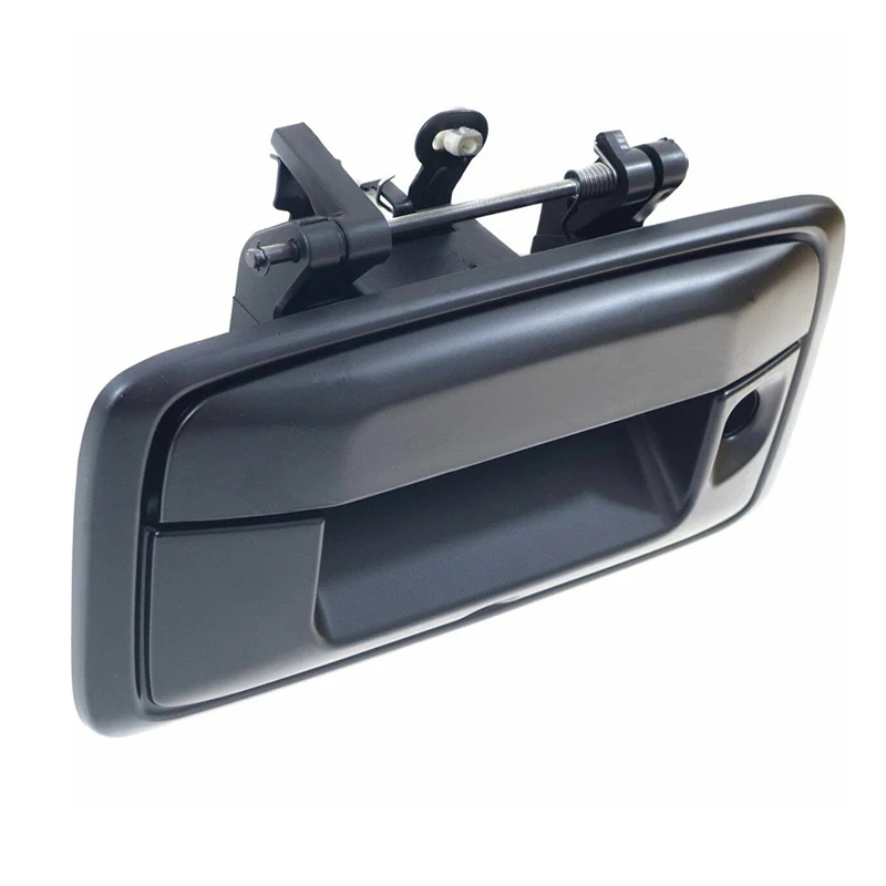 NEW Tailgate Handle Black w/ Camera Hole Smooth for 2015-2020 Chevrolet Colorado 23457650 84222820