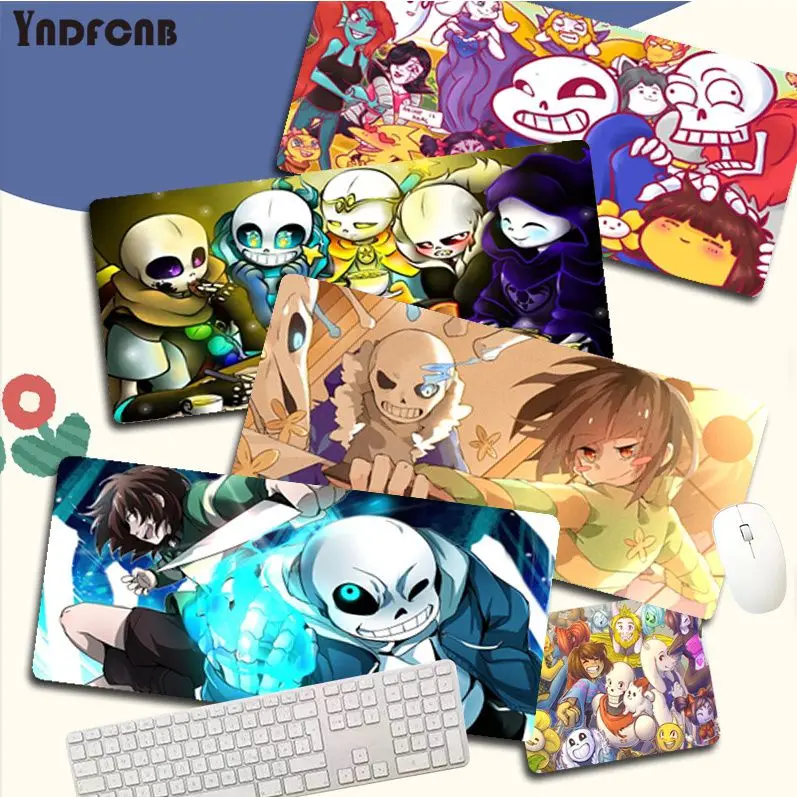 

YNDFCNB Undertale Mousepad New Rubber Mouse Durable Desktop Mousepad Size for Game Keyboard Pad for Gamer