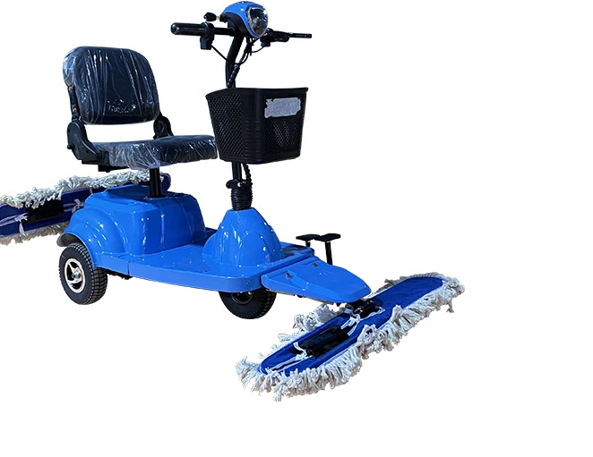 Electric dust cart, factory workshop, hospital, shopping mall, sweeping and mopping, small cleaning truck, electric three-wheel