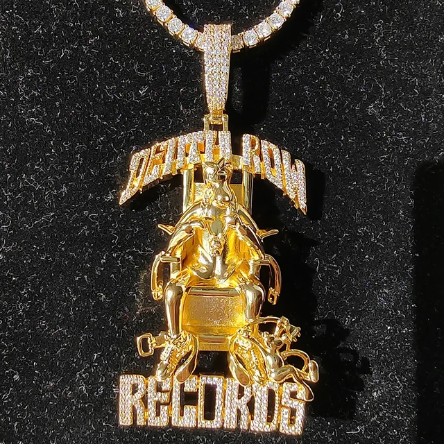 Death Row Records No Limit Rap retailer A Lot Charm Pendants 925? Stainless? 90s