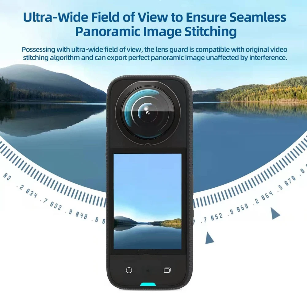 อุปกรณ์เสริมสำหรับป้องกันกล้อง X3 Insta360ชุดป้องกันเลนส์แบบเหนียวซิลิโคนฟิล์มกระจกนิรภัยแบบเคสหน้าจอ