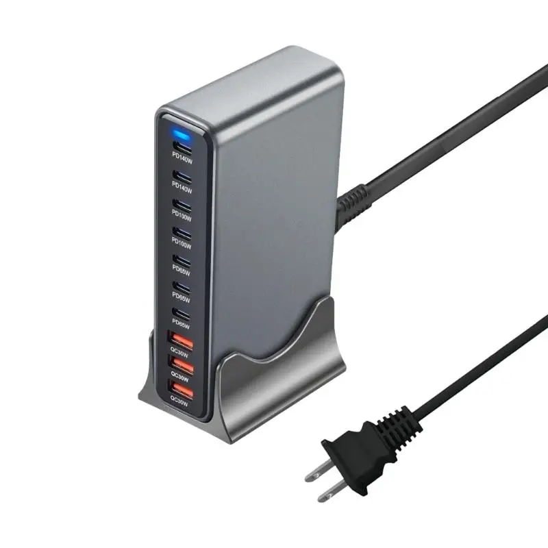 

Y1UB US Plugs 765W GaNs Fast Multiple Port Charging Port for Laptop Phone Tablet