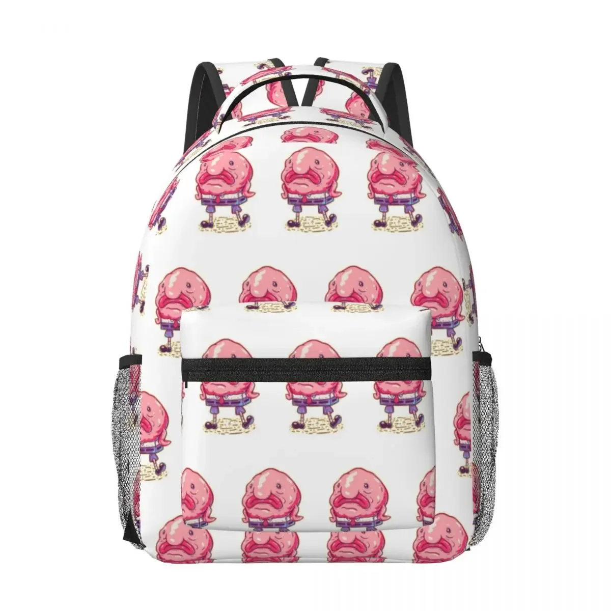 

SpongeBlob Squarepants Blobfish Woman Backpacks Boys Girls Bookbag Casual School Bags Portability Laptop Rucksack Shoulder Bag