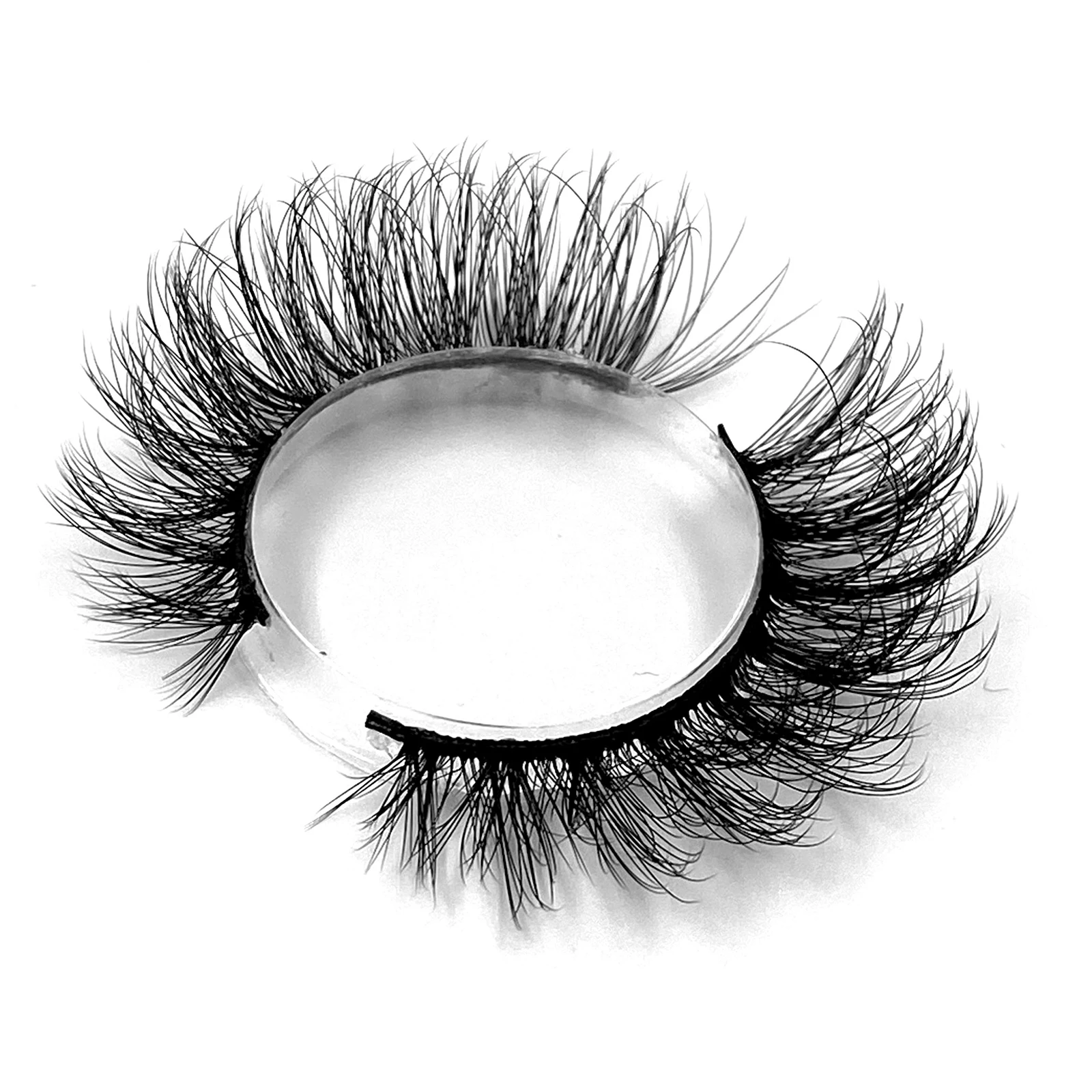 10 أزواج من رموش المنك المزيفة الطبيعية الطويلة المتقاطعة Wispy رقيق قصير الجمال الرموش الموسعة الرموش الصناعية الطبيعية #6