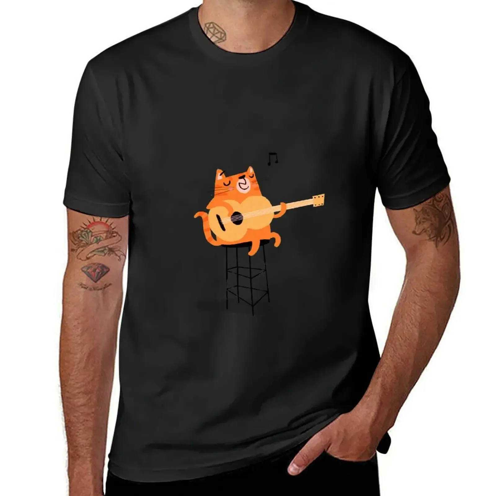 

Футболка Feline Groovy, забавные подарки, одежда, футболка для мужчин