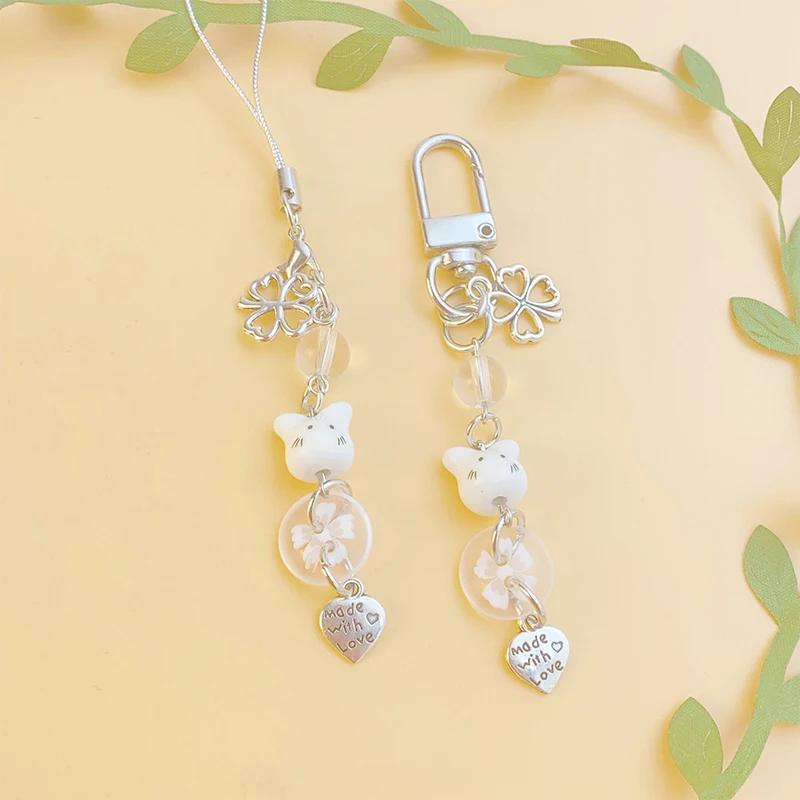 lucky-милый-керамический-кролик-телефонная-цепочка-брелок-мультфильм-клевер-сумка-автомобильный-брелок-кулон-подарок-милая-сумка-брелок