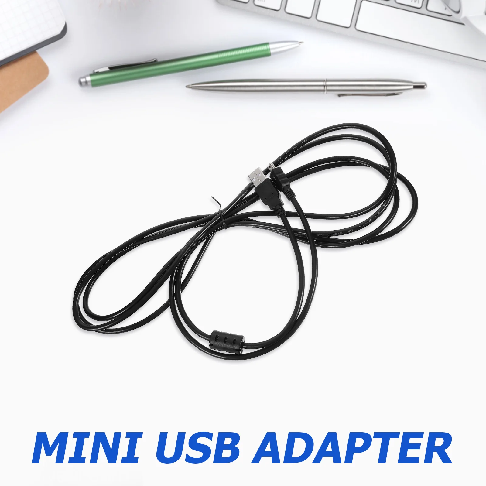 

Usb 2.0 Mini Usb Charging Cable Fast Data Transfer Durable Compact Lightweight Short 5 Pin Cable Phone Accessory Compatible