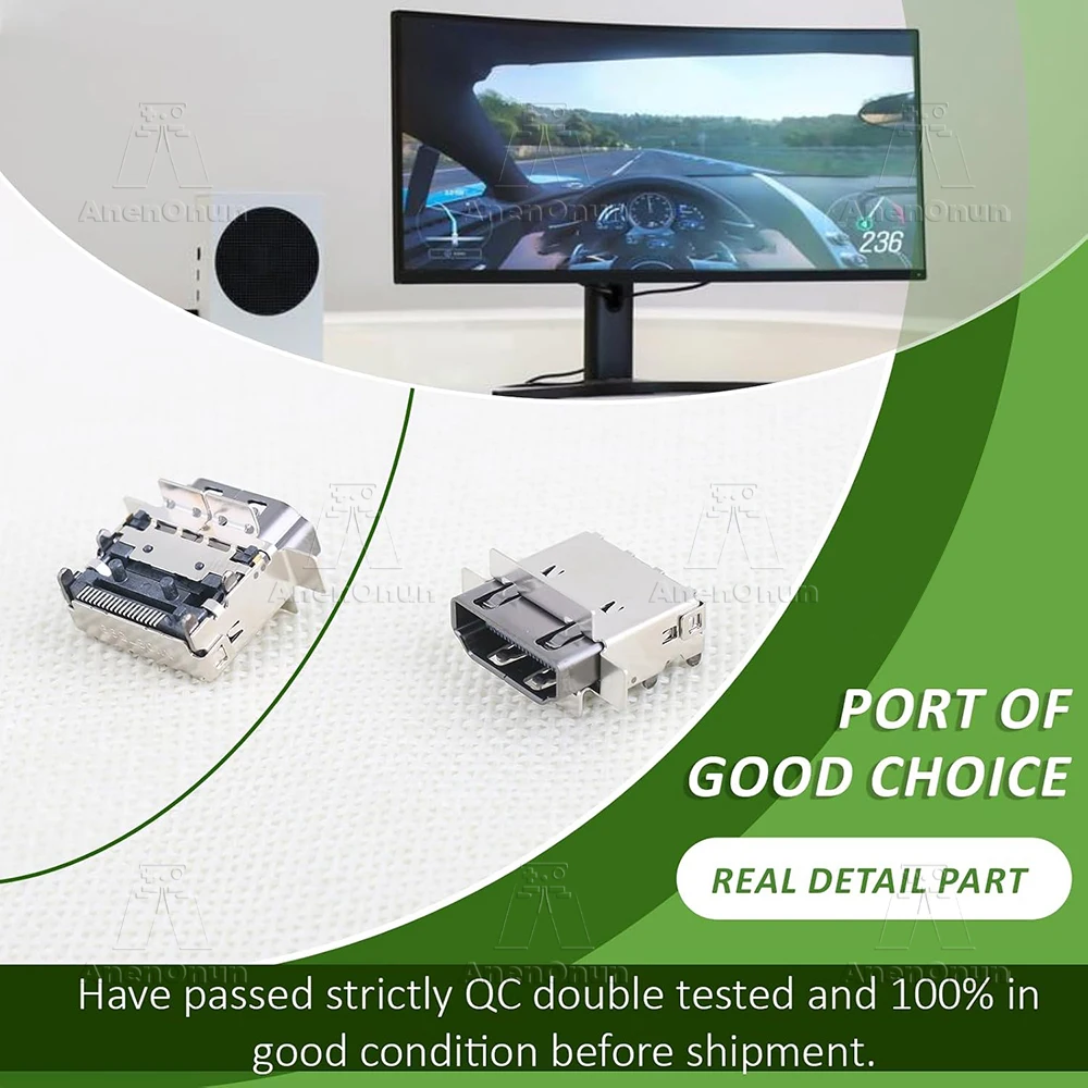 منفذ HDMI لجزء إصلاح بديل ممتاز من Xbox Series S، مقبس توصيل واجهة HDMI، ملحقات وحدة التحكم Xbox Series S