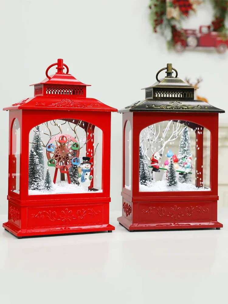 

Christmas decorations, floating snow lights, music, snow lights, hanging lights, gifts, household tabletops, window displays, de