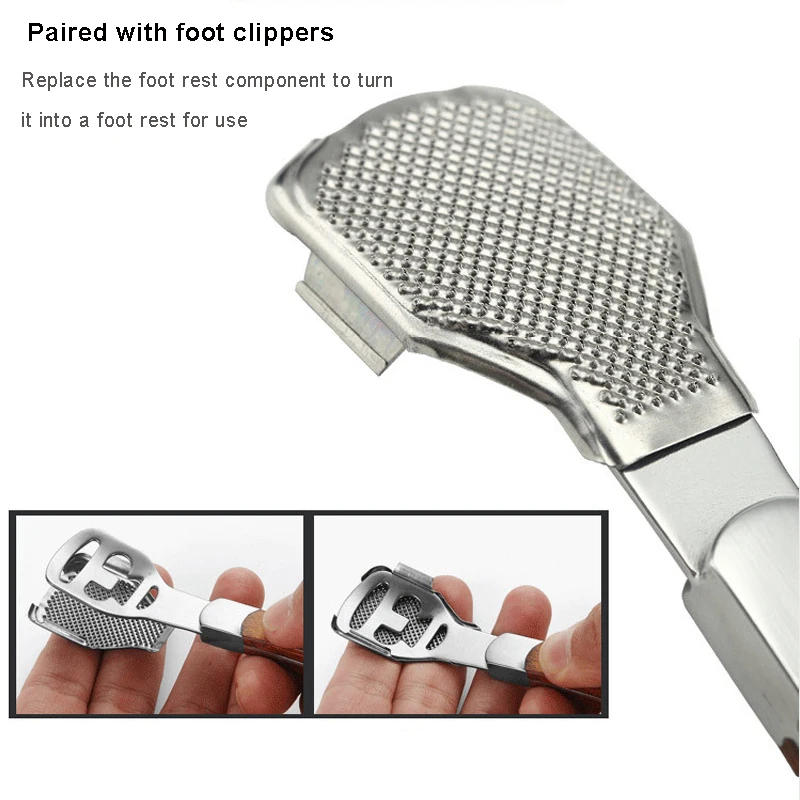 1Box Washable Foot Planing Cutter Stainless Steel Podiology Products For Foot Cleaning Hard Dead Skin Professional Pedicure Tool