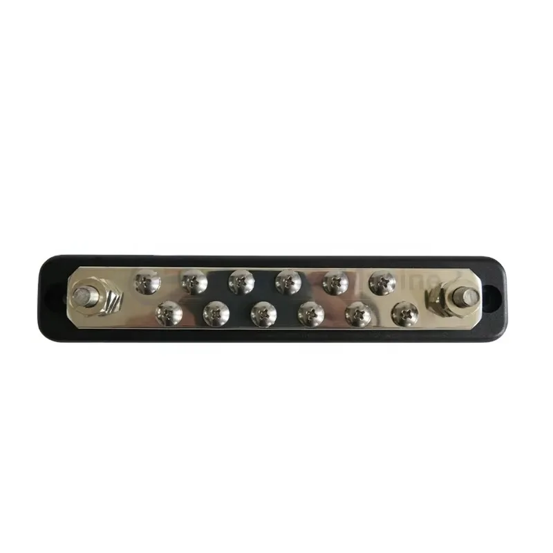 Marine Battery Heavy Busbar Distribution Terminal Block Positive Negative Bus Bar for Auto Car Boat