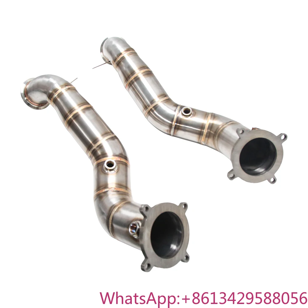 

New 304 Stainless Steel Race Downpipe for McLaren 720S 765LT M840T & 4.0TT V8 Engine Car Model Compatible