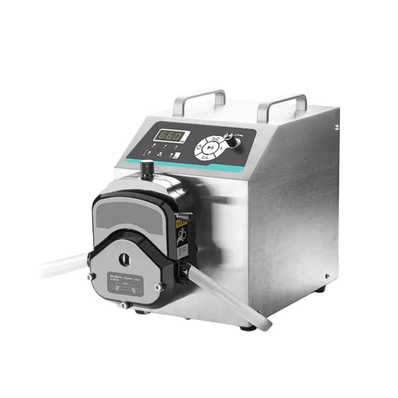 Large flow peristaltic pump, intelligent version variable speed adjustment externally controlled pump M6-12L
