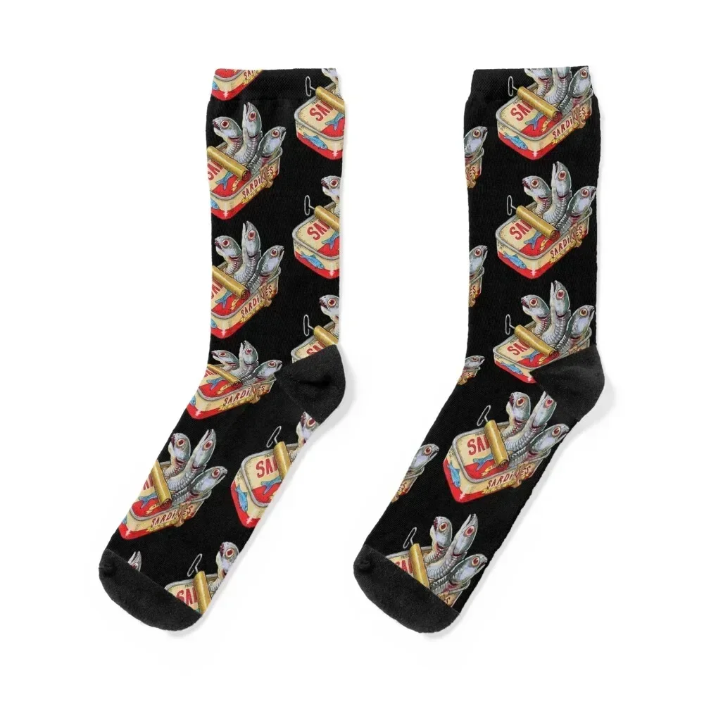 

Sardine Can T-Shirt Socks anti-slip sports stockings sport Sports Boy Child Socks Women's