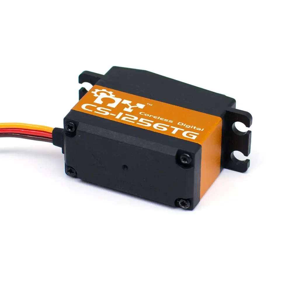 MY Servo CS-1256TG Coreless Servo 0.15S 20KG แรงบิดสูงไทเทเนียมเกียร์มาตรฐานดิจิตอลพวงมาลัยสําหรับ 1/8 1/10 RC รถอะไหล่