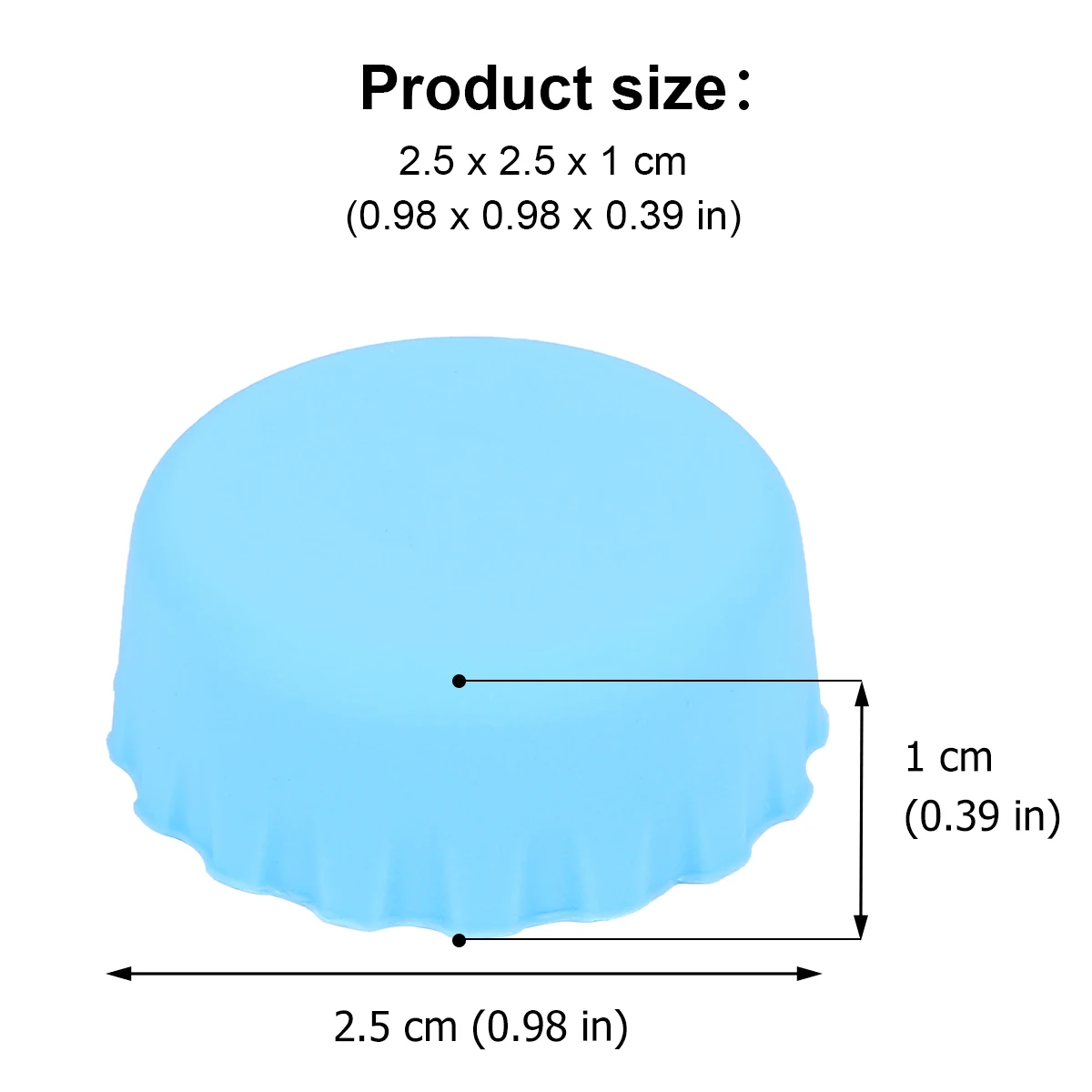 

6 Pcs Beer Bottle Cap Preservation Bar Wine Environmentally Friendly Caps Silica Gel Odorless