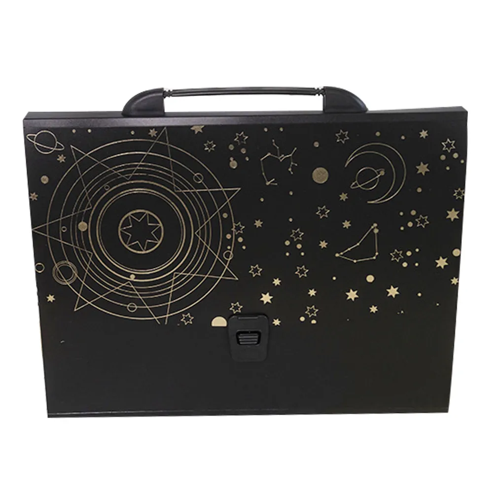 

Multi-Layer File Folder Organizer Expandable Plastic Accordion File Bag for Receipts Business Cards Coupons Portable Document