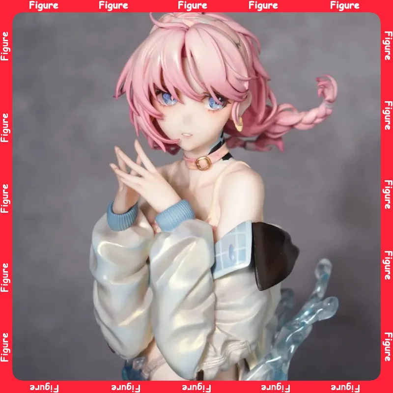 

17cm Arknights Blue Poison Bust Action Figure Game Peripheral Characters Sexy Beautiful Girl Desktop Ornaments Toys Gifts