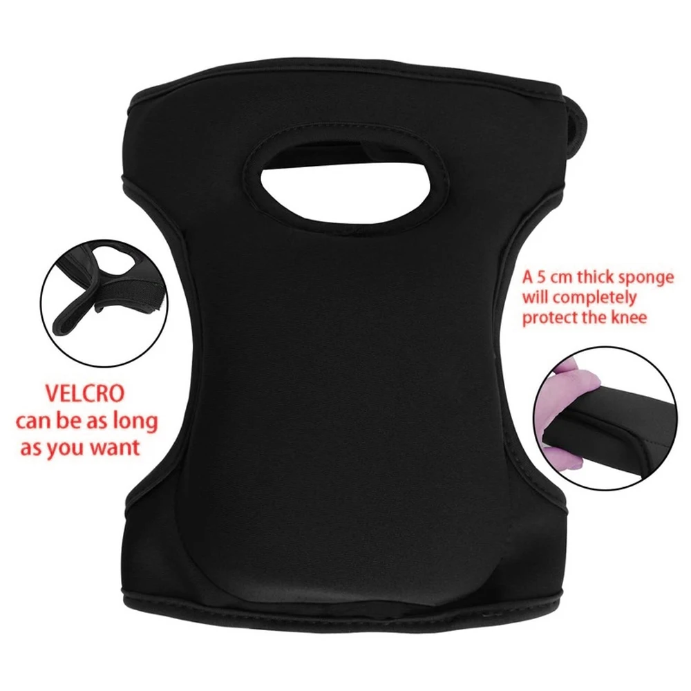 1Pair Knee Pads Non-Slip Thick Extra Foam Cushion for Scrubbing Floors, Gardening, Yoga & Construction,Strong Adjustable Straps