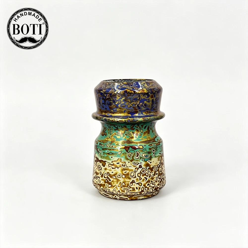 Boti-Brush-Chinese Lacquer handle Shaving Brush Handle  Traditional Skills Related to Lacquerware High Quality Shaving  Tools