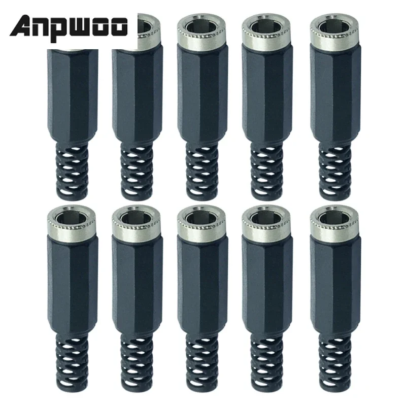 5 pz 10 pz DC femmina maschio spina di alimentazione 5.5mm x 2.1mm maschio femmina Jack presa adattatore connettori Set per progetti fai da te connettore