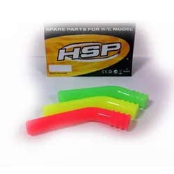 Tubo de Silicona extensión Para traxxas hpi HSP 1/10 Escala 1/8 modelos DEL RC Nitro piezas Del Coche tubo de Escape de Alta temperatura Gire off