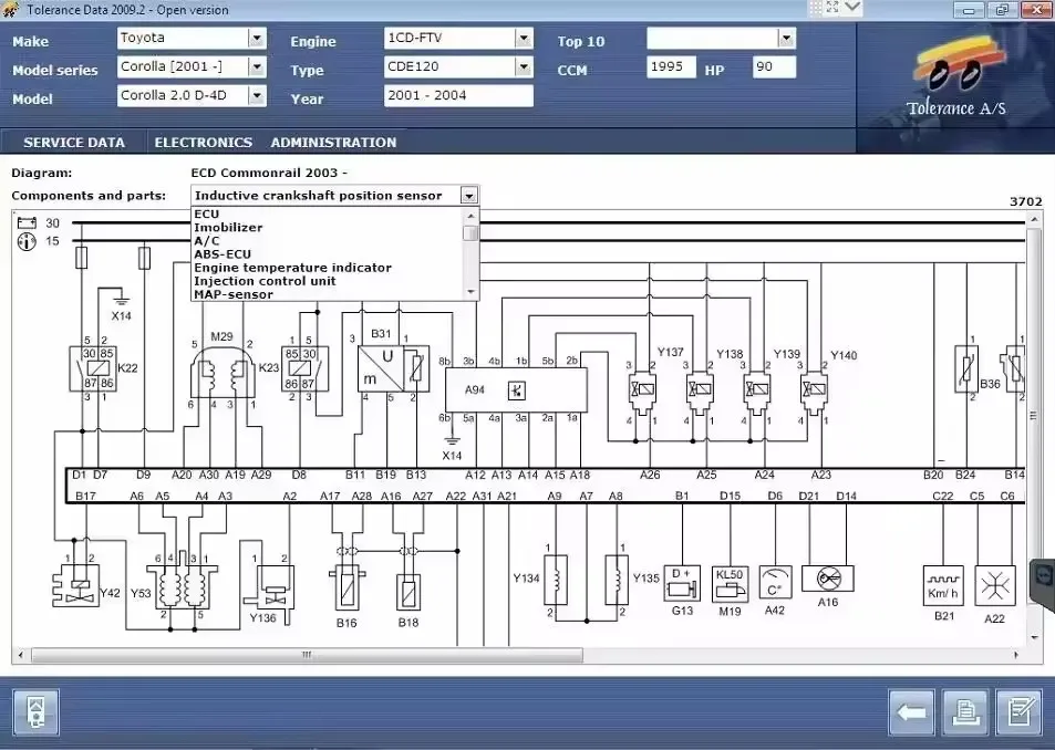 Datos de tolerancia de software para automóvil de venta caliente 2009.2 Programa de reparación de automóviles con teclado gratui - Image 3